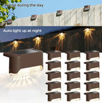 Solar Garden Deck and Step Lights