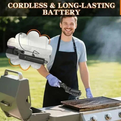 Cordless BBQ Grill Cleaning Brush
