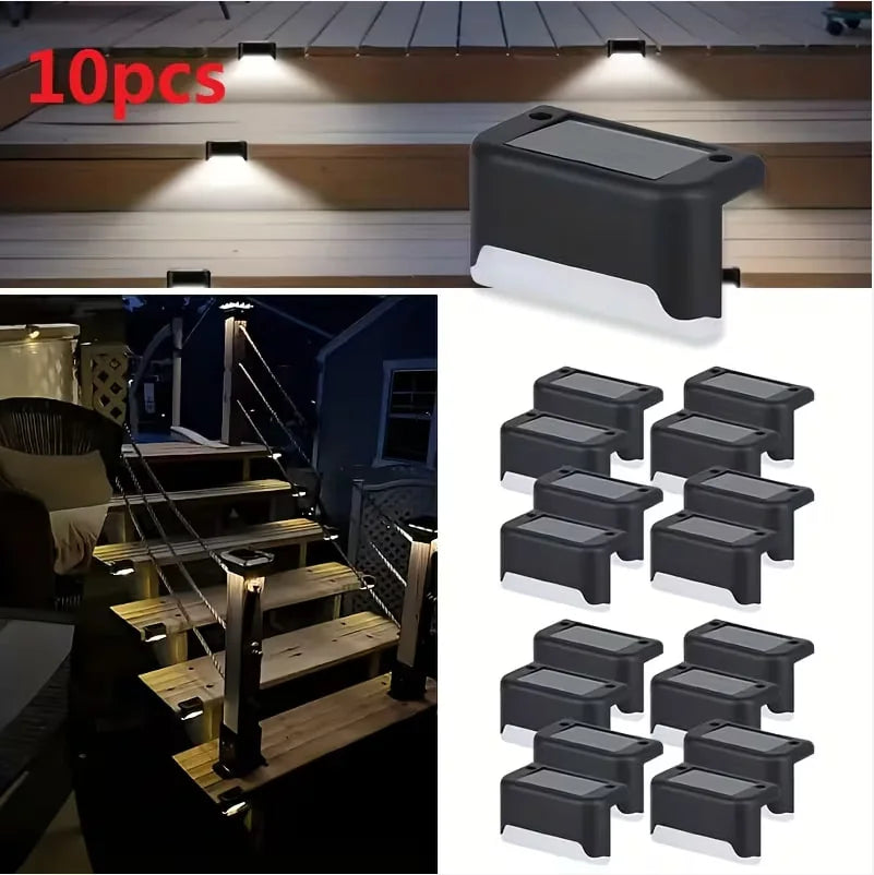 Solar Garden Deck and Step Lights