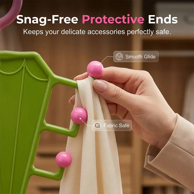 Space-Saving Multifunction Clothes Hanger