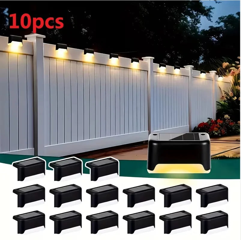 Solar Garden Deck and Step Lights