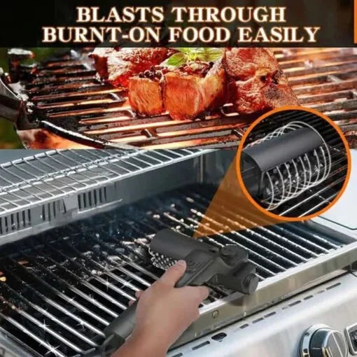 Cordless BBQ Grill Cleaning Brush