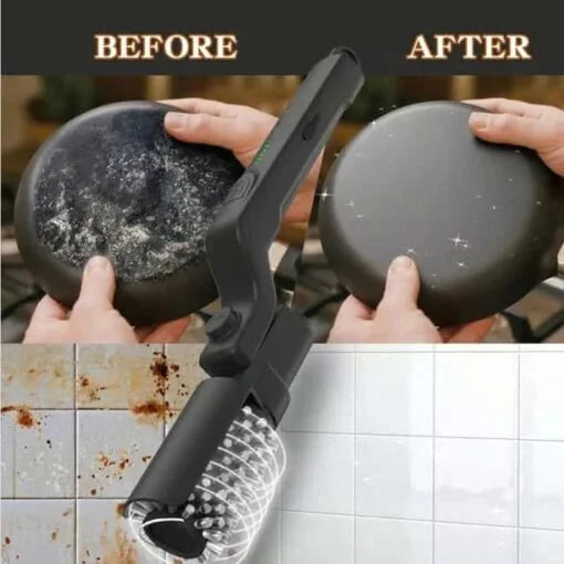 Cordless BBQ Grill Cleaning Brush