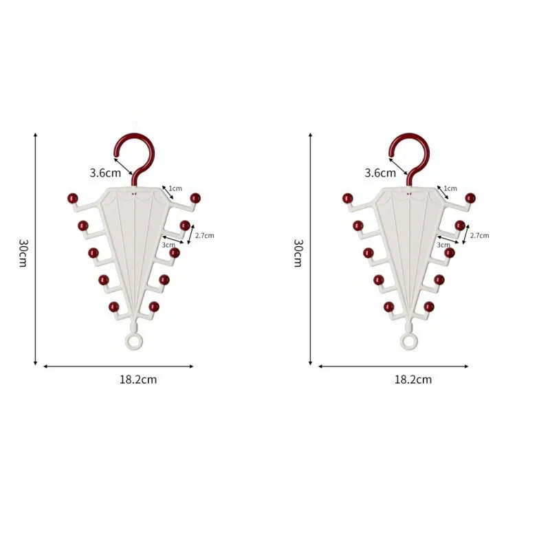 Space-Saving Multifunction Clothes Hanger