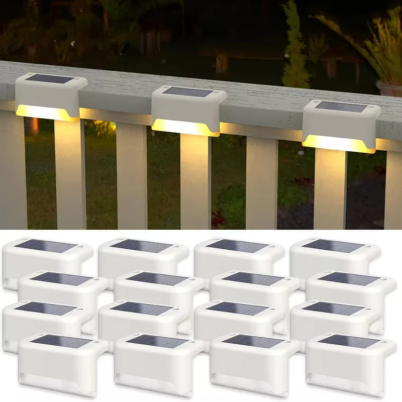 Solar Garden Deck and Step Lights