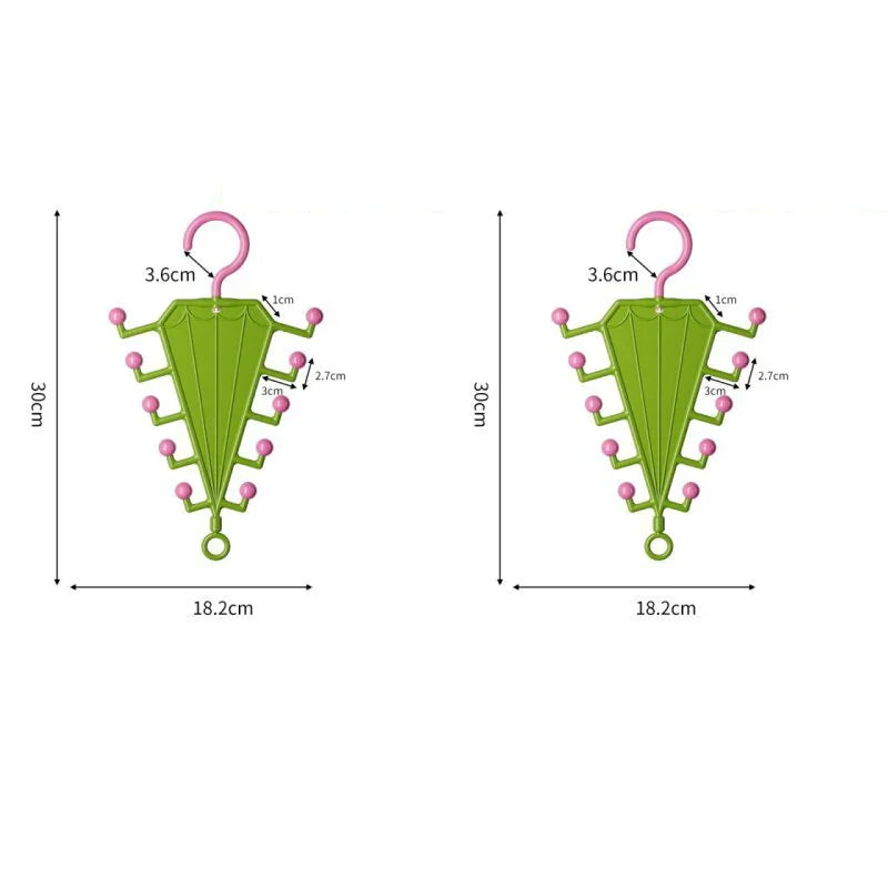Space-Saving Multifunction Clothes Hanger