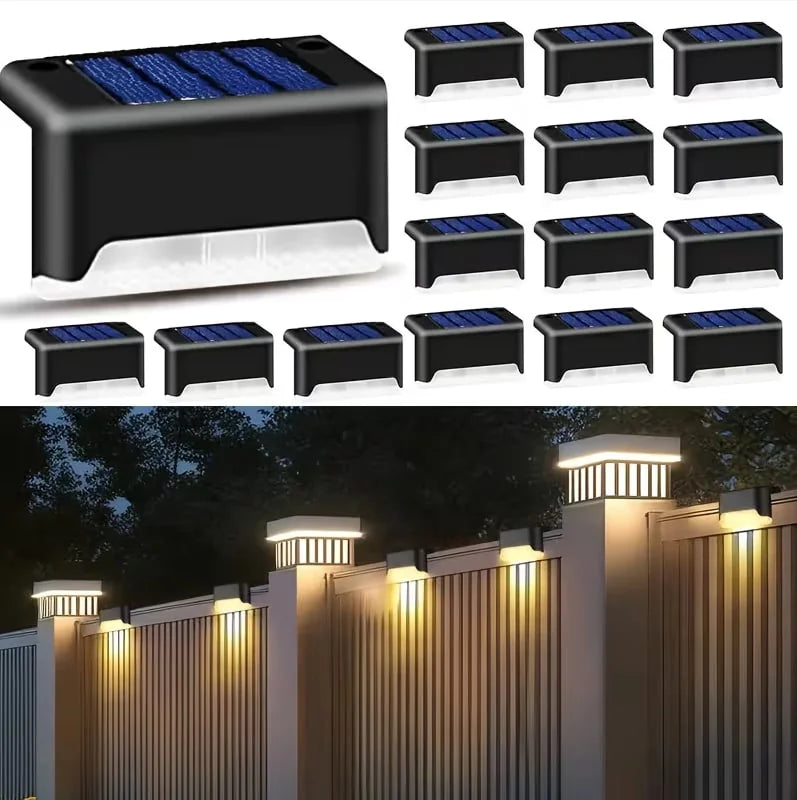 Solar Garden Deck and Step Lights