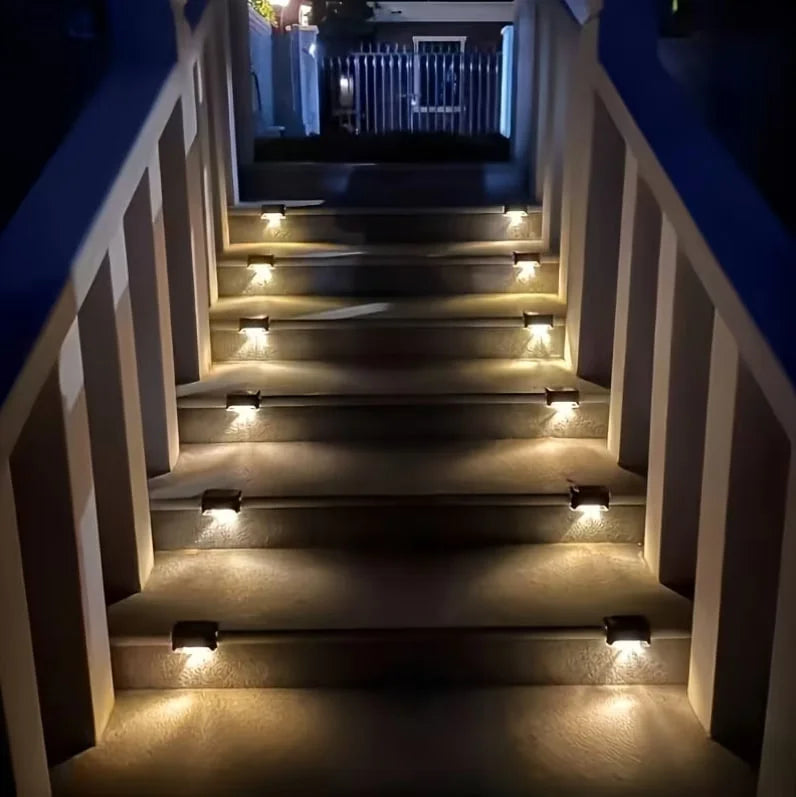 Solar Garden Deck and Step Lights