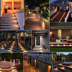 Solar Garden Deck and Step Lights