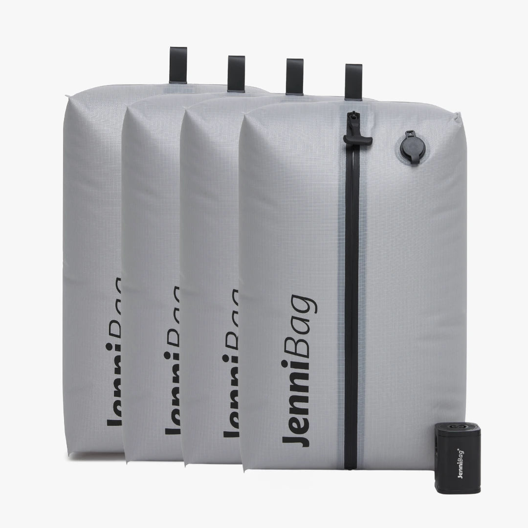 Jenni Vacuum Kit – Reusable Compression Bags with USB-C Pump