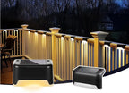 Solar Garden Deck and Step Lights