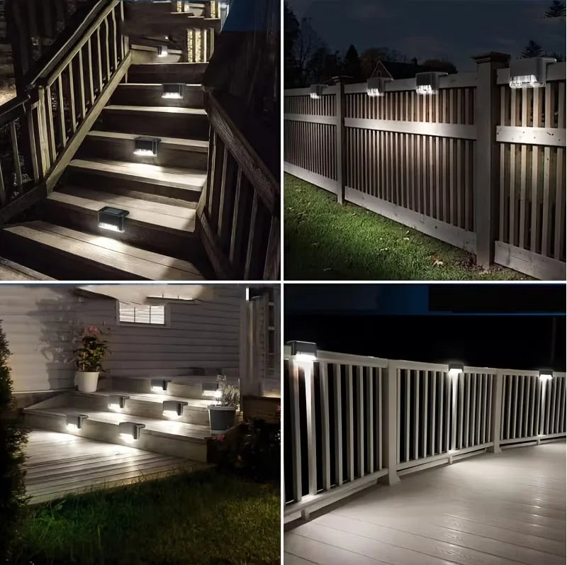 Solar Garden Deck and Step Lights