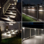 Solar Garden Deck and Step Lights