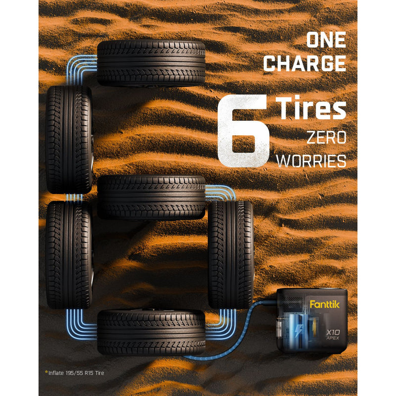 Fanttik X10 APEX Tire Inflator - gallery 3