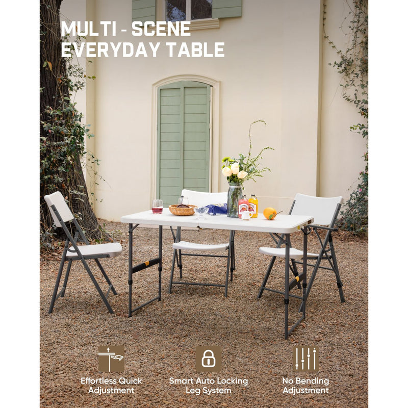 FanttikOutdoor Zeta X4 Pro 4ft Folding Table - features