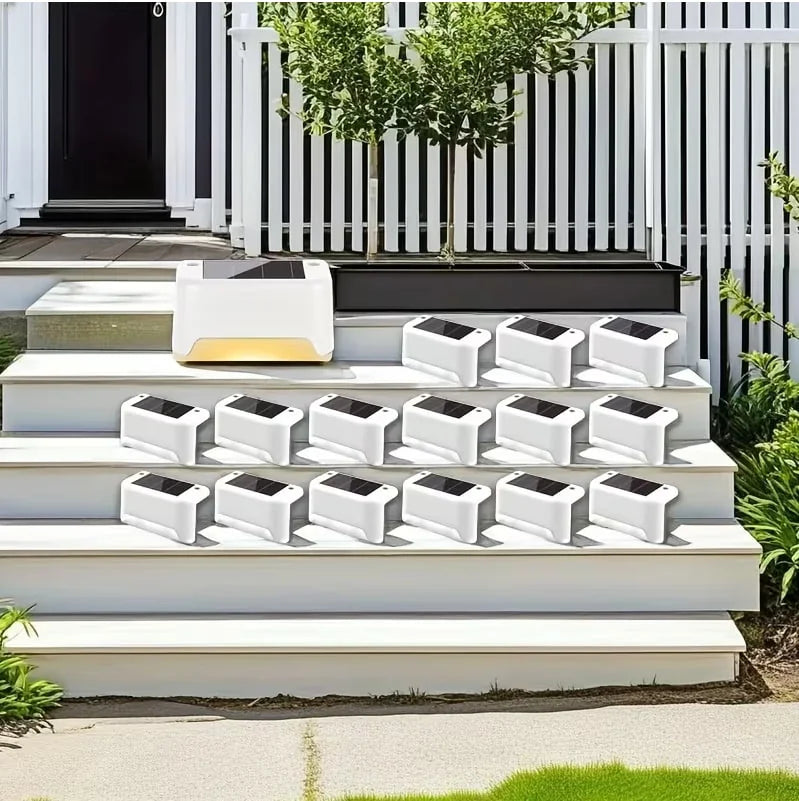 Solar Garden Deck and Step Lights