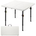 FanttikOutdoor Zeta S4 Pro 34-inch Square Folding Table - White