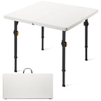 FanttikOutdoor Zeta S4 Pro 34-inch Square Folding Table - White