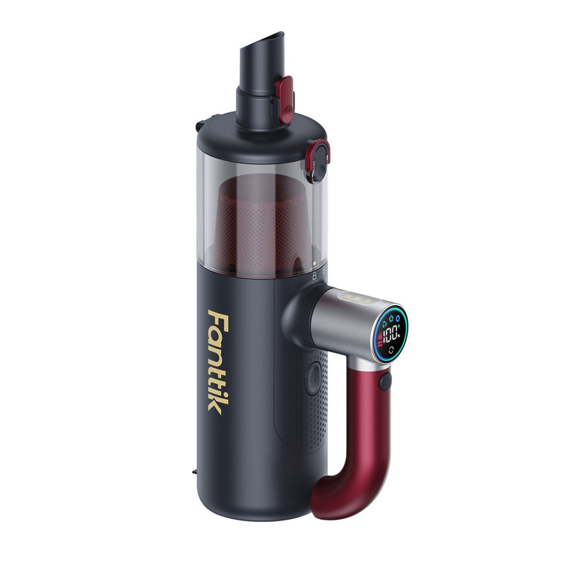 Fanttik Cruise V11 APEX Cordless Handheld Vacuum - Black / Burgundy