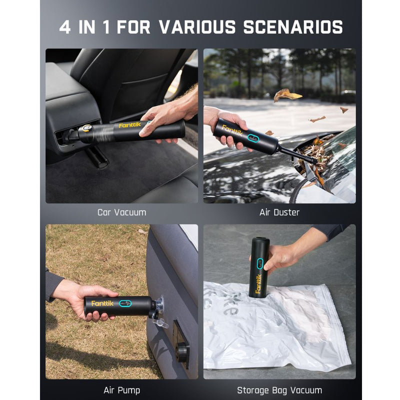 Fanttik Slim V8 APEX Car Vacuum - features