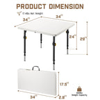 FanttikOutdoor Zeta S4 Pro 34-inch Square Folding Table - gallery 3