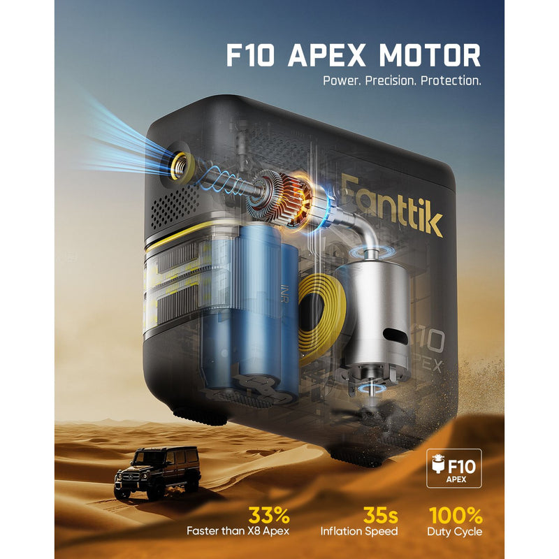 Fanttik X10 APEX Tire Inflator - gallery 5