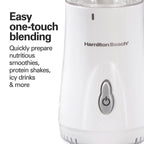 Hamilton Beach Smoothie Blender with 2 Travel Jars and 2 Lids (51102G) - gallery 6
