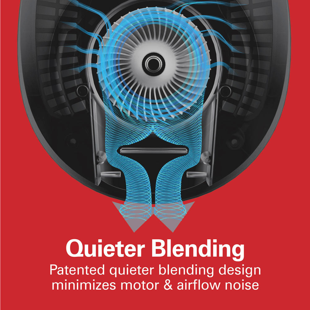 Hamilton Beach Wave-Action Quiet Blender, Black (53530J) - gallery 5