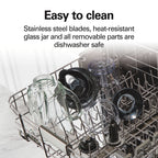 Hamilton Beach 2-in-1 Blender and Food Chopper (58149J) - gallery 5