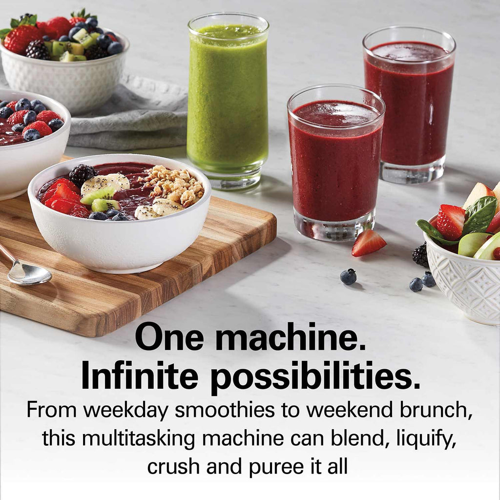 Hamilton Beach PowerMax Professional-Performance Blender, Grey (58600J) - gallery 2