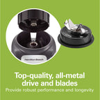 Hamilton Beach PowerMax Professional-Performance Blender, Grey (58600J) - gallery 5