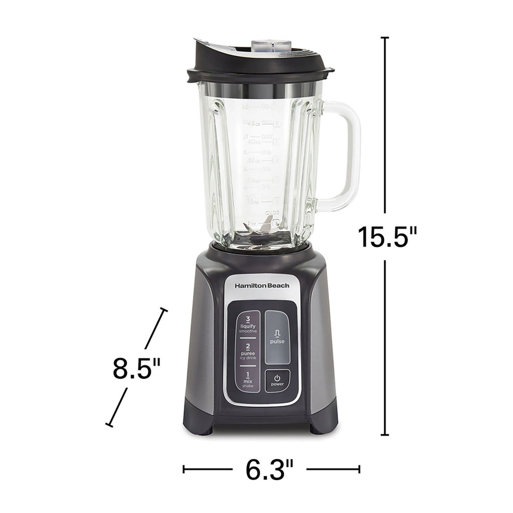 Hamilton Beach PowerMax Professional-Performance Blender, Grey (58600J) - gallery 8