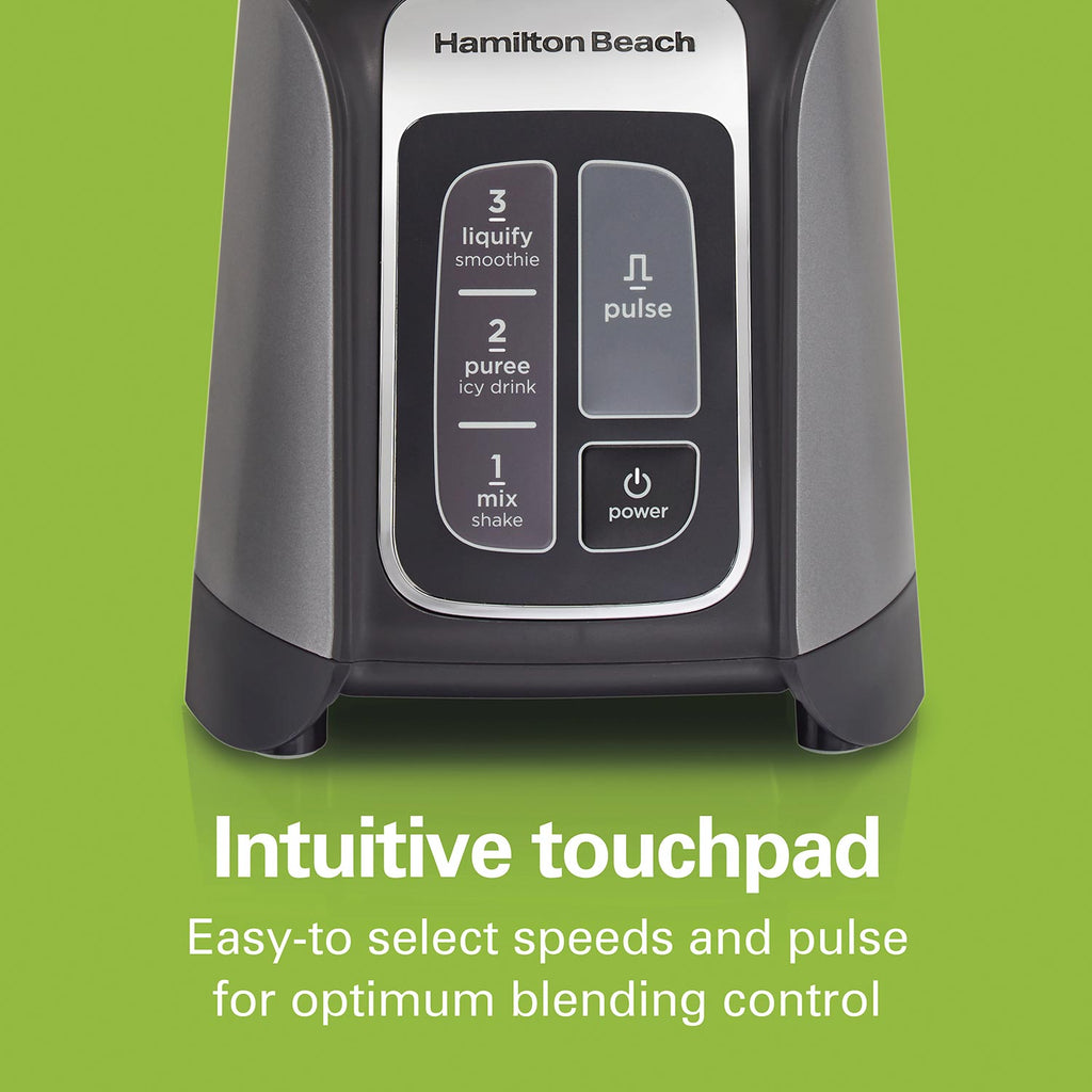 Hamilton Beach PowerMax Professional-Performance Blender, Grey (58600J) - gallery 7