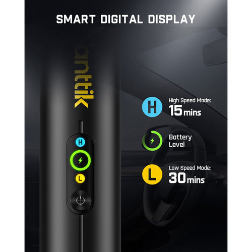Fanttik Slim V10 APEX Cordless Car Vacuum - features