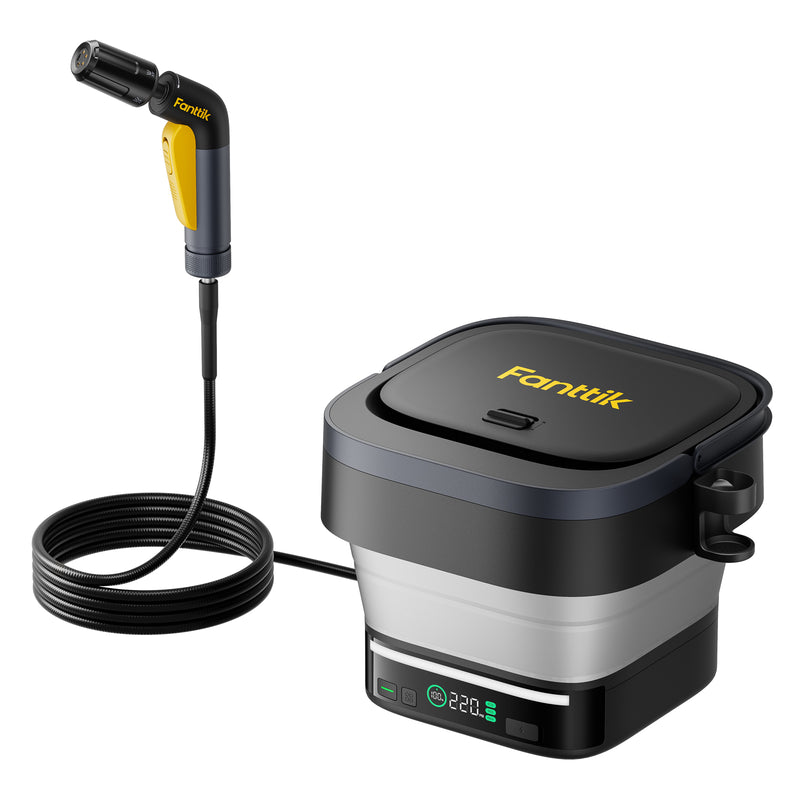 Fanttik NB10 Fold Cordless Pressure Washer - Black / Yellow