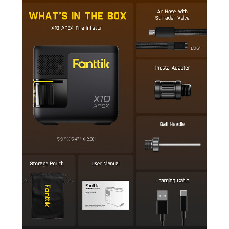 Fanttik X10 APEX Tire Inflator - gallery 9