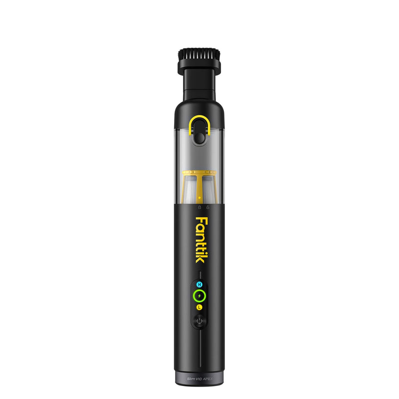 Fanttik Slim V10 APEX Cordless Car Vacuum - Black