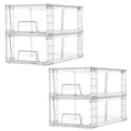 Roommark Stackable Plastic Storage Drawers