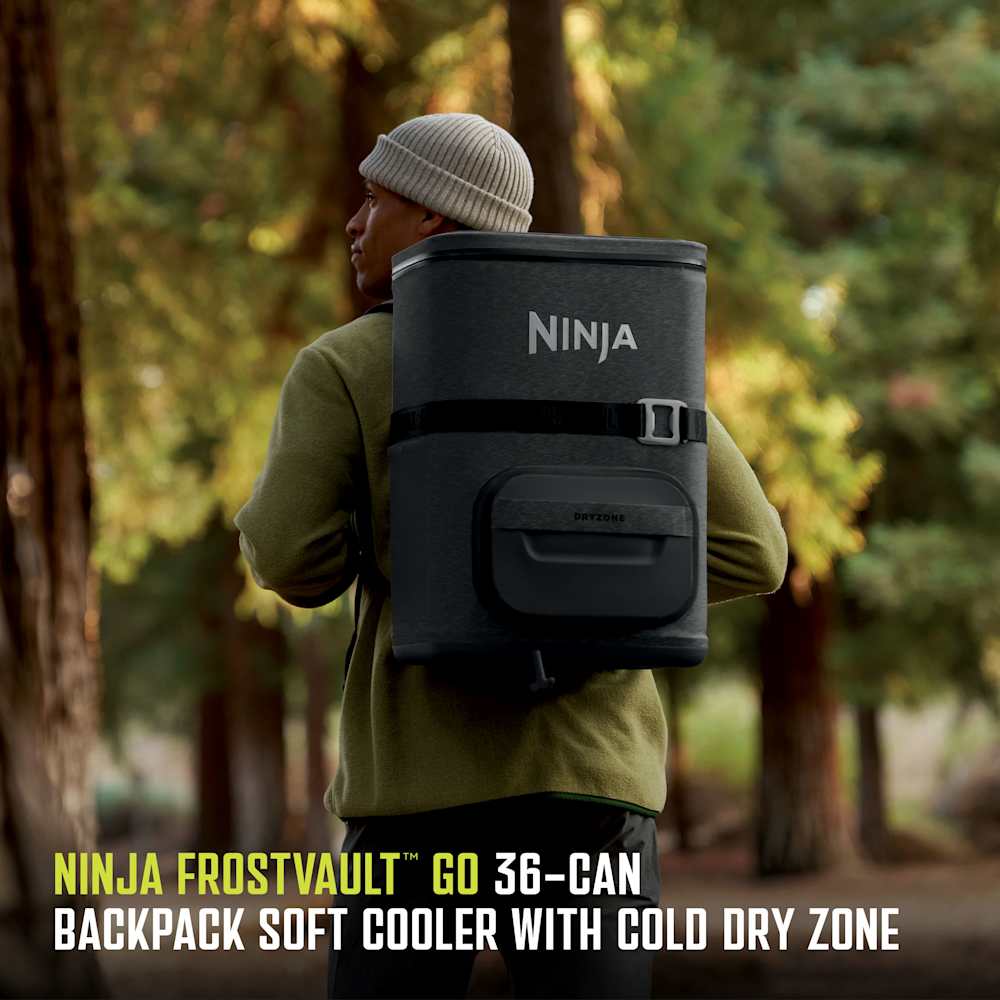 Shark Portable Misting Fan & Ninja 36 Can Backpack Cooler Bundle (FA052FF) - image 3