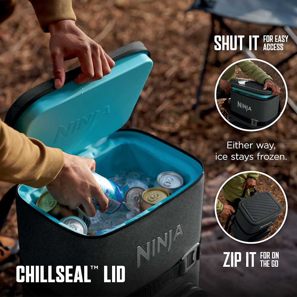 Shark Portable Misting Fan & Ninja 36 Can Backpack Cooler Bundle (FA052FF) - image 6