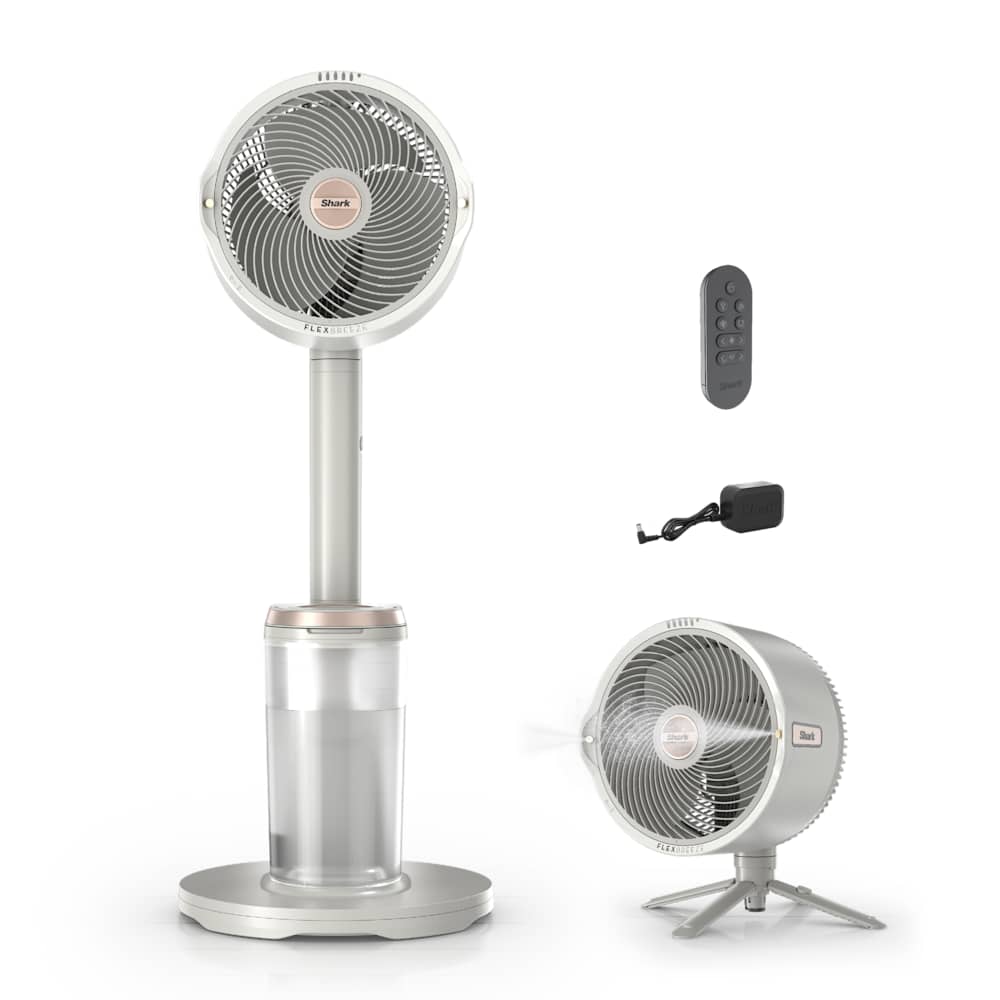 Shark FlexBreeze Pro Mist Indoor & Outdoor Fan (FA302WH) - image 9