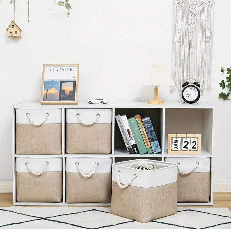 Roommark Fabric Closet Bins with Handles