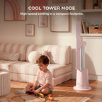 Shark TurboBlade Bladeless Tower Fan (TF202SWH) - image 3