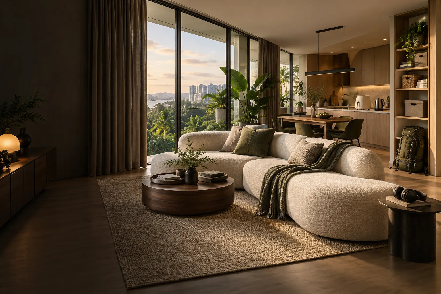 A welcoming home with everyday essentials