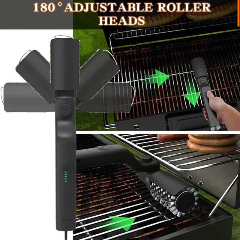 Cordless BBQ Grill Cleaning Brush